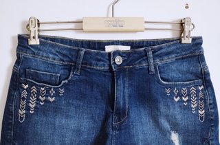 Shorts vaqueros cintura alta