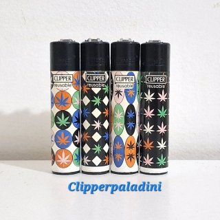 Set 4 Accendini Clipper Riutilizzabili