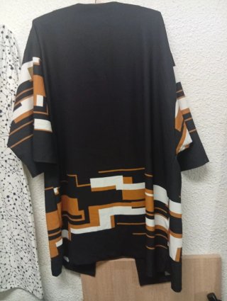 Cárdigan estilo kimono geométrico — SPG Woman (xl