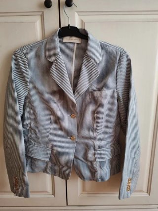 Blazer marinero rayas mujer Purificación García
