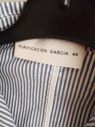 Blazer marinero rayas mujer Purificación García