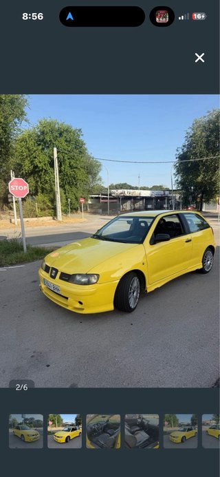 SEAT Ibiza cupra 6k2