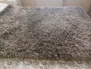 Alfombra gris 1,70 x 1,20