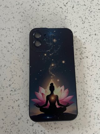 Funda iPhone 12 Diseño Yoga Galaxia ZEN
