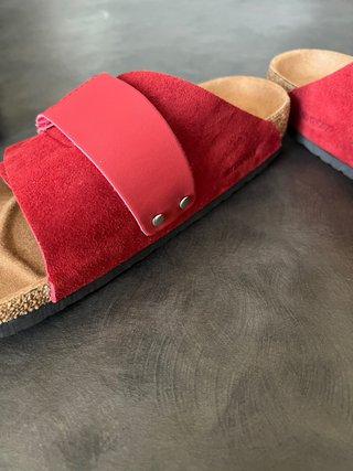 Birkenstock Sandali Rosso Tg 37