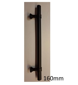 20 tiradores LONTAN aluminio/metal 160mm