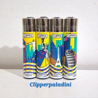 Accendini Clipper Set 4 Pezzi
