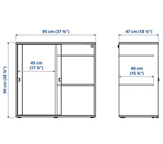 Armario Ikea Vihals puertas correderas blanco