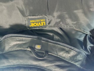 CAZADORA de moto de cuero hombre