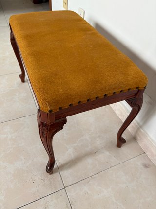 Banqueta pie de cama o calzadora