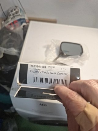Espejo Vicma Honda NSR Derecho Plata
