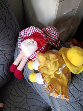 Lote Muñecas Peluche (2 Musicales)