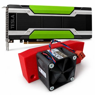 Kit Raffreddamento Nvidia Tesla P40/P100/M40