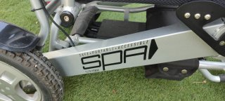 Silla de ruedas eléctrica plegable