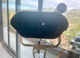 Telescopio Profesional con Trípode Dorado
