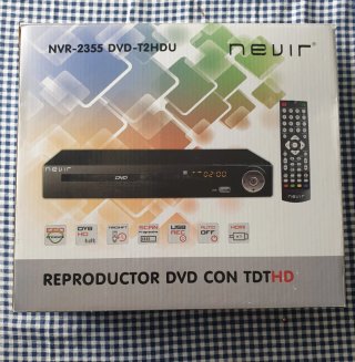 Reproductor DVD Nevir NVR-2355 con TDT HD