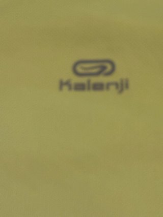 Maglietta running uomo giallo fluo XL