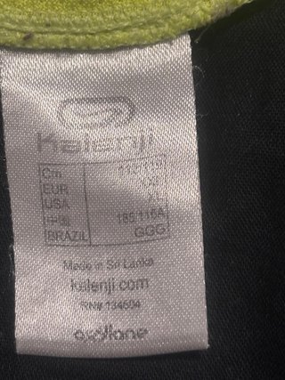 Maglietta running uomo giallo fluo XL
