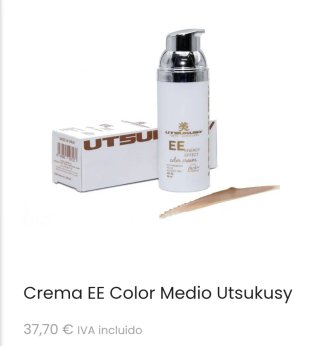 Crema EE Color Medio Utsukusy SPF 50