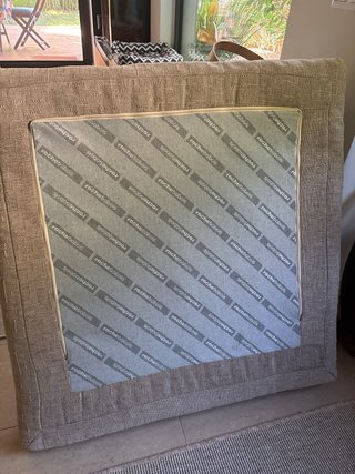 2 Cojínes Roche Bobois Beige