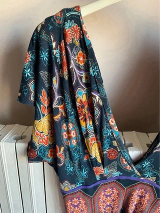 Vestito MANGO fantasia floreale Tg L