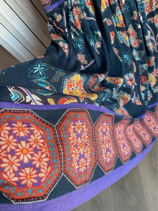 Vestito MANGO fantasia floreale Tg L