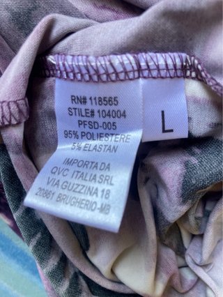 Abito leggero nuovo fantasia floreale