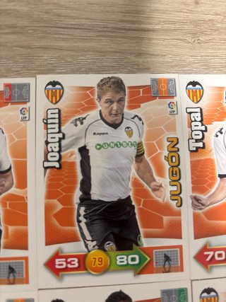 Lote cromos Adrenalyn XL 2010-2011 Valencia