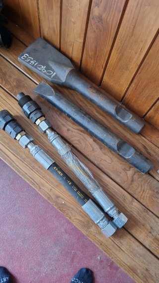 Picas y enchufes rápidos para miniexcavadora