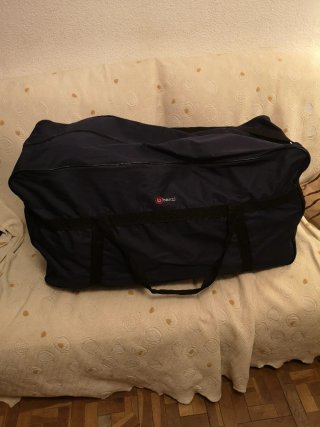 Bolso de viaje Benzi azul grande