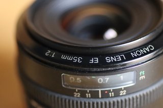 Objetivo Canon EF 35mm 1:2