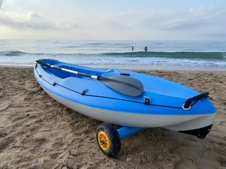 Kayak Canoa Monoplaza + Accesorios