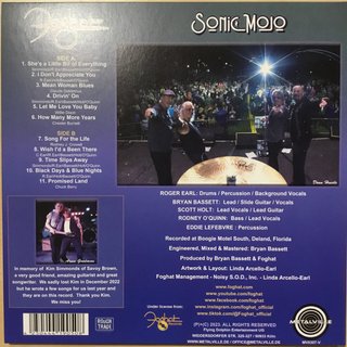 Foghat - Sonic Mojo Vinil Roxo