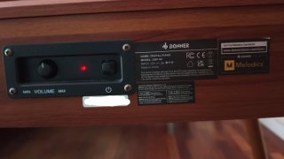 Piano Donner DDP-80 88 teclas contrapesadas