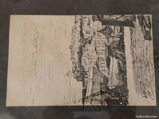 Dibujo original plumilla Savi 1966