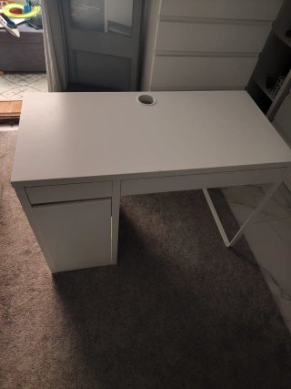 Escritorio MICKE Blanco Ikea