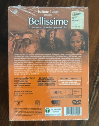 DVD Bellissime - Il novecento visto dalla parte de