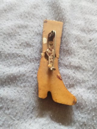 Colgante Vintage Figuras Abrazadas