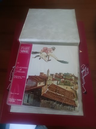 Collana Le Avventure di Pinocchio Fiabe + 45 giri