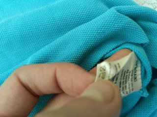 Polo Lacoste Azzurro Uomo Taglia L