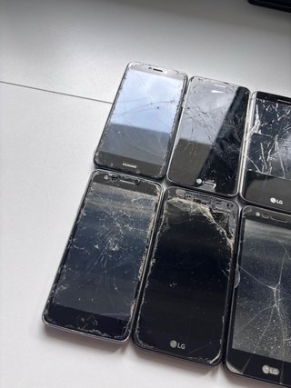 Lote 10 móviles para piezas — LG, Huawei, Alcatel