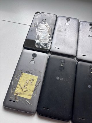 Lote 10 móviles para piezas — LG, Huawei, Alcatel