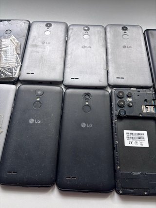 Lote 10 móviles para piezas — LG, Huawei, Alcatel