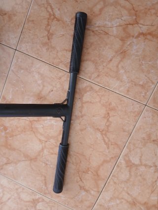 Patinete freestyle plateado