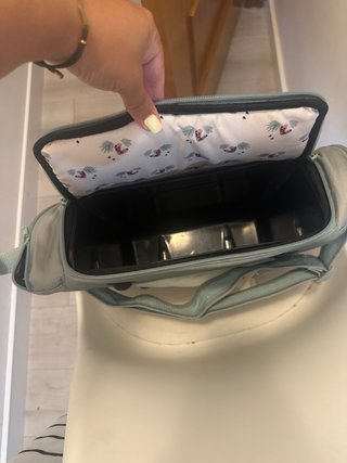 Trona-mochila para viaje