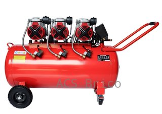 Compresor de Aire Silencioso con LCD 150L - 6 Hp - 09394 - Mader