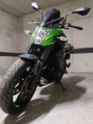 Kawasaki ER6N ABS A2 Verde/Negro