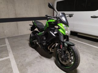 Kawasaki ER6N ABS A2 Verde/Negro