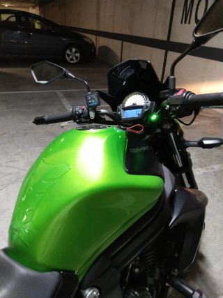 Kawasaki ER6N ABS A2 Verde/Negro