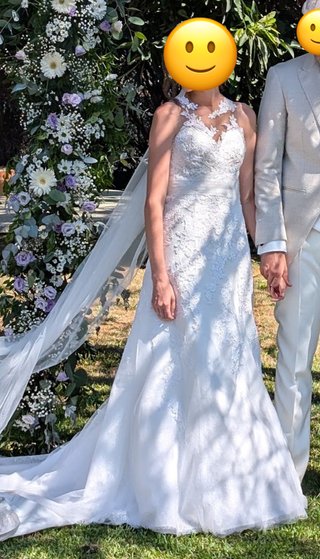 Vestido de Novia Boutique Francesa Blanco